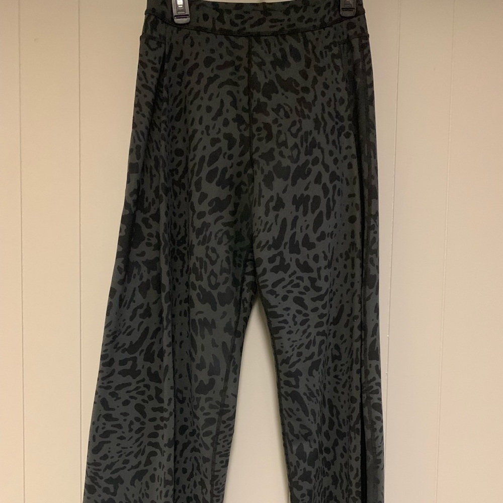 Cheetah Print Wide Leg Lululemon Pant
